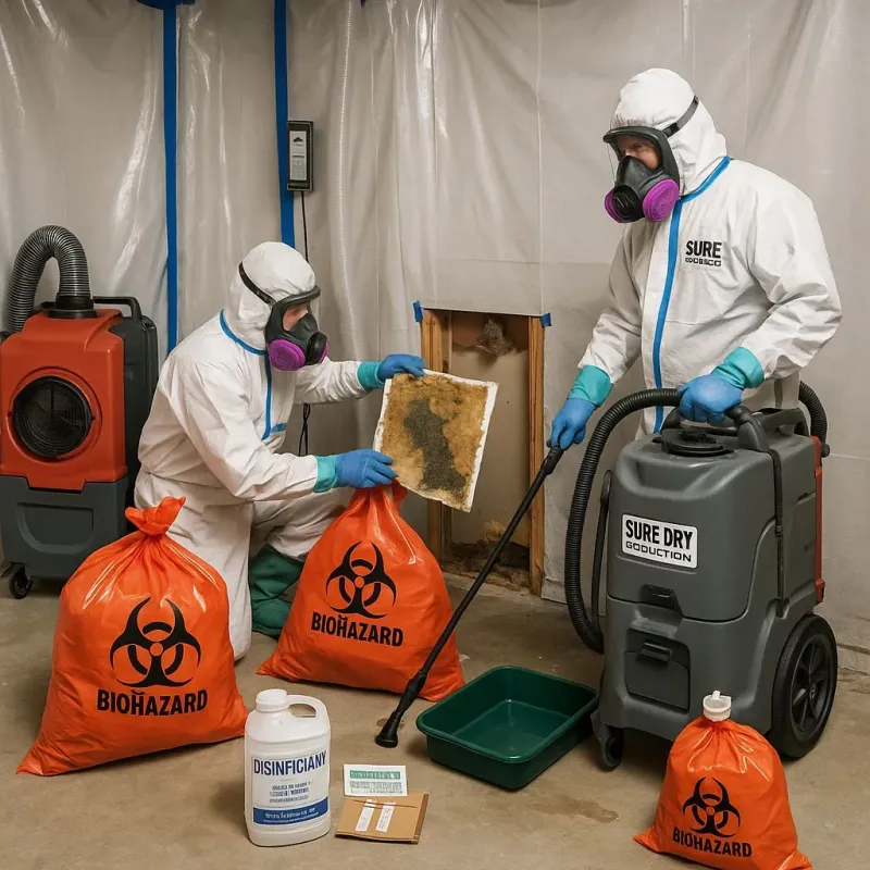Contaminated Water Handling Protocols process in Vidalia, LA