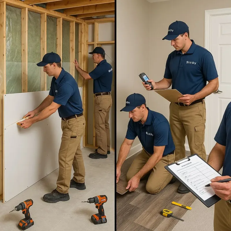 Repairs and Reconstruction process in Vidalia, LA